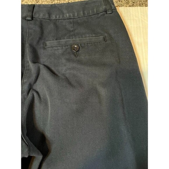 LL Bean Women's Gorpcore Casual Classic Fit Straight Blue Cotton Pants Sz 6P** - Picture 4 of 5